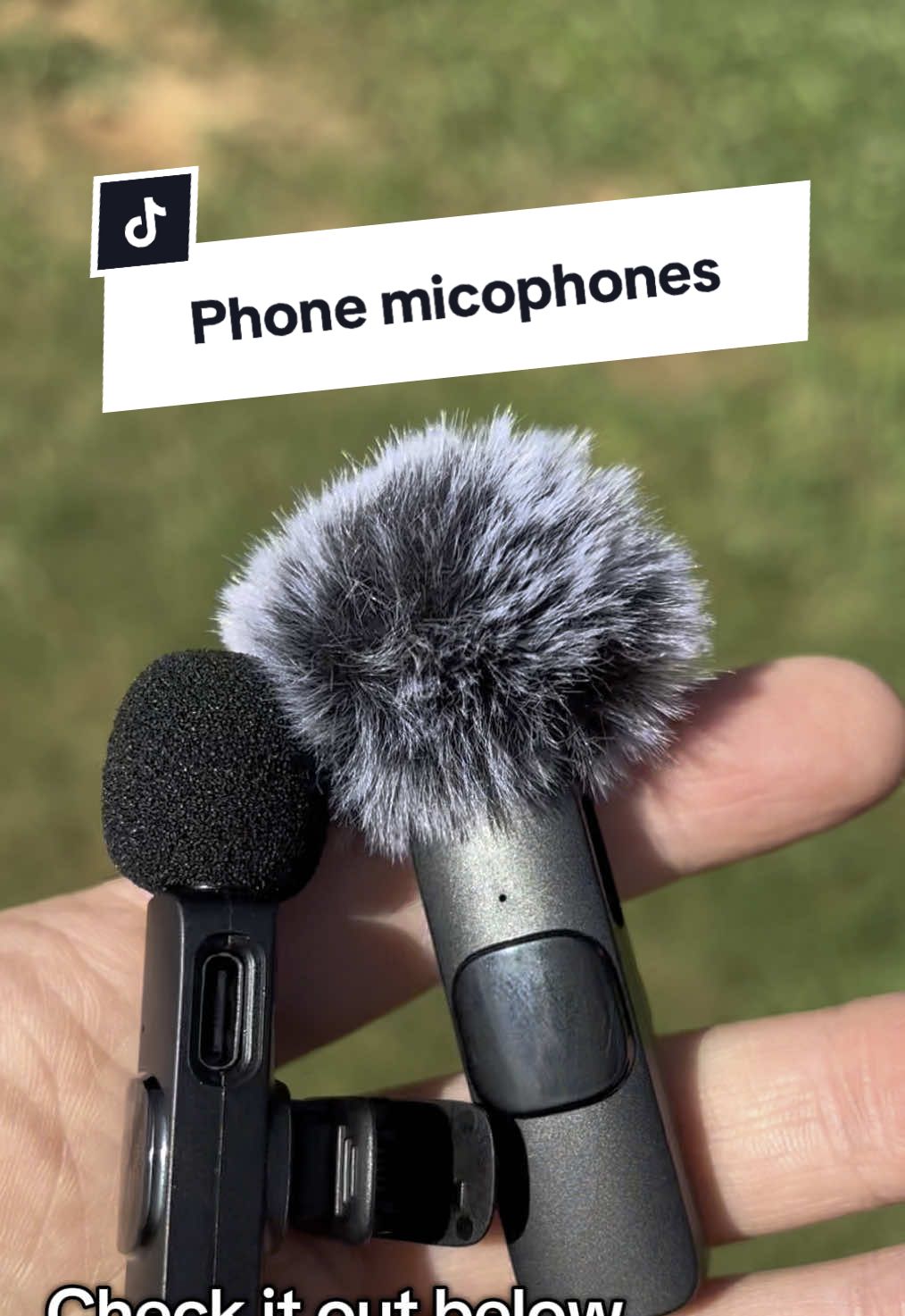 I love that these pick up so well and if you walk away from your phone you can still hear well! On sale too! #microphone #wirelessmic #vloglife #filmmaking #techtok #contentcreatortools #contentcreator #fyp #contentcreation #shopnow #clearsound #creatortips #tiktokshop #tiktokmademebuyit #tiktokshopmemorialday 
