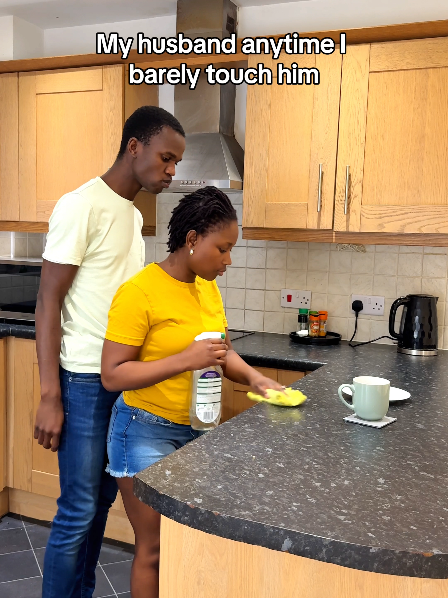 My husband anytiome I barely touch him #videoviral #zimtiktokers🇿🇼🇿🇼🇿🇼 #zimuk🇬🇧🇿🇼 #relatable #fyp #viralvideos #marriedlife #marriage