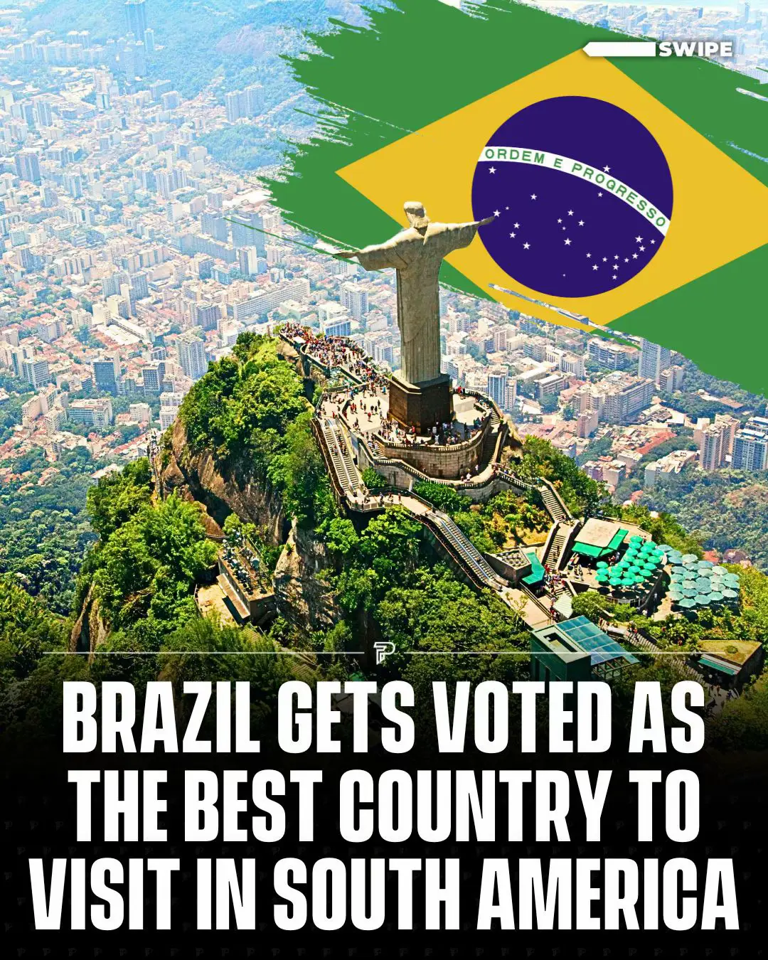 In a recent poll conducted on our IG Broadcast Channel, 42% voted Brazil as the best country to visit in South America. #RoadTo18M #Pubity 