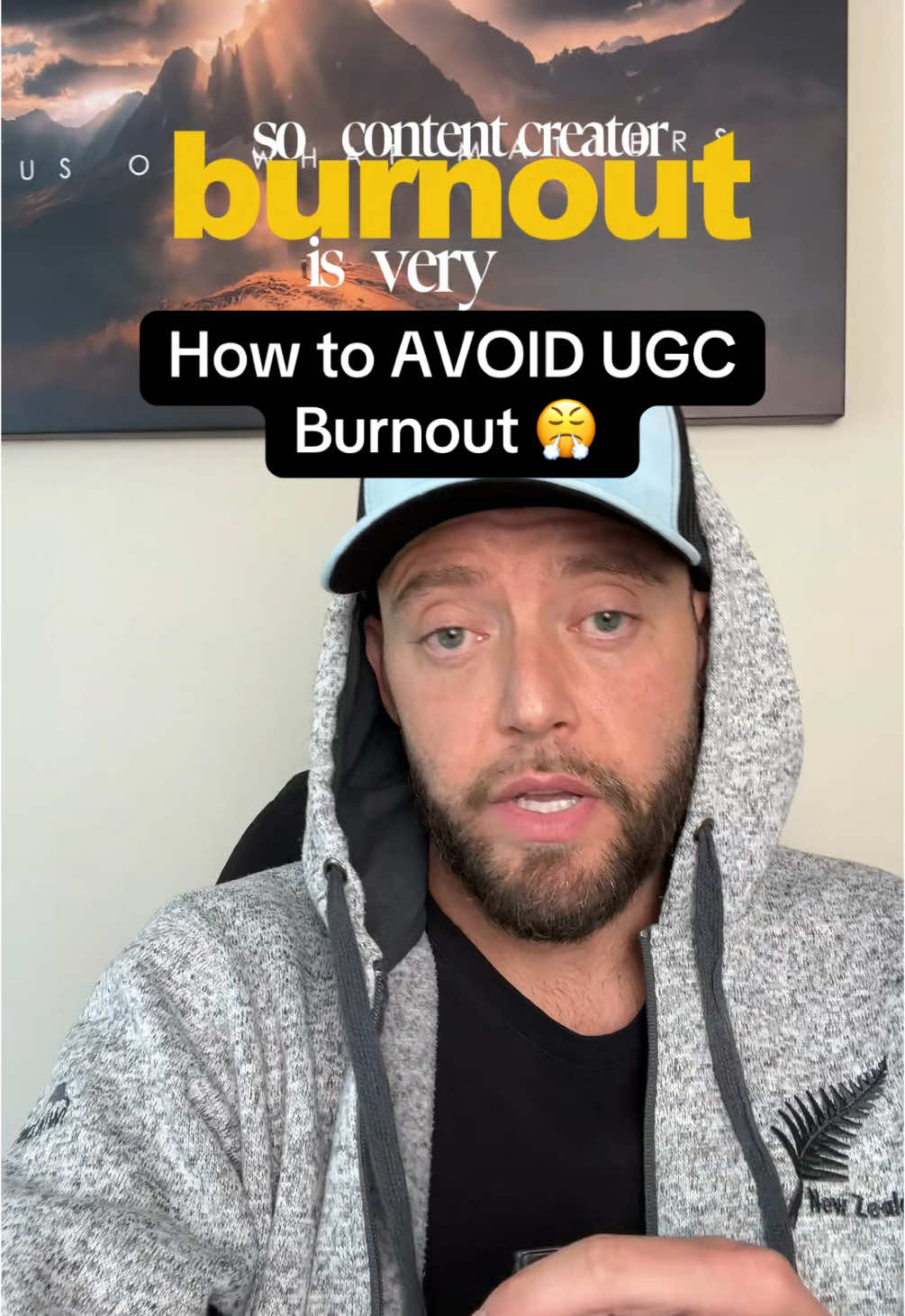 When you start having that creative writers block, do things that you enjoy: workout, hiking, touch grass. Pairing this with batching your content may provide you with the clarity needed to keep going. 🌱  #maleugccreator #burnout #contentcreator #ugctips #ugc #ugcbeginner #fyp #maleugc #petugccreator #petfluencer 