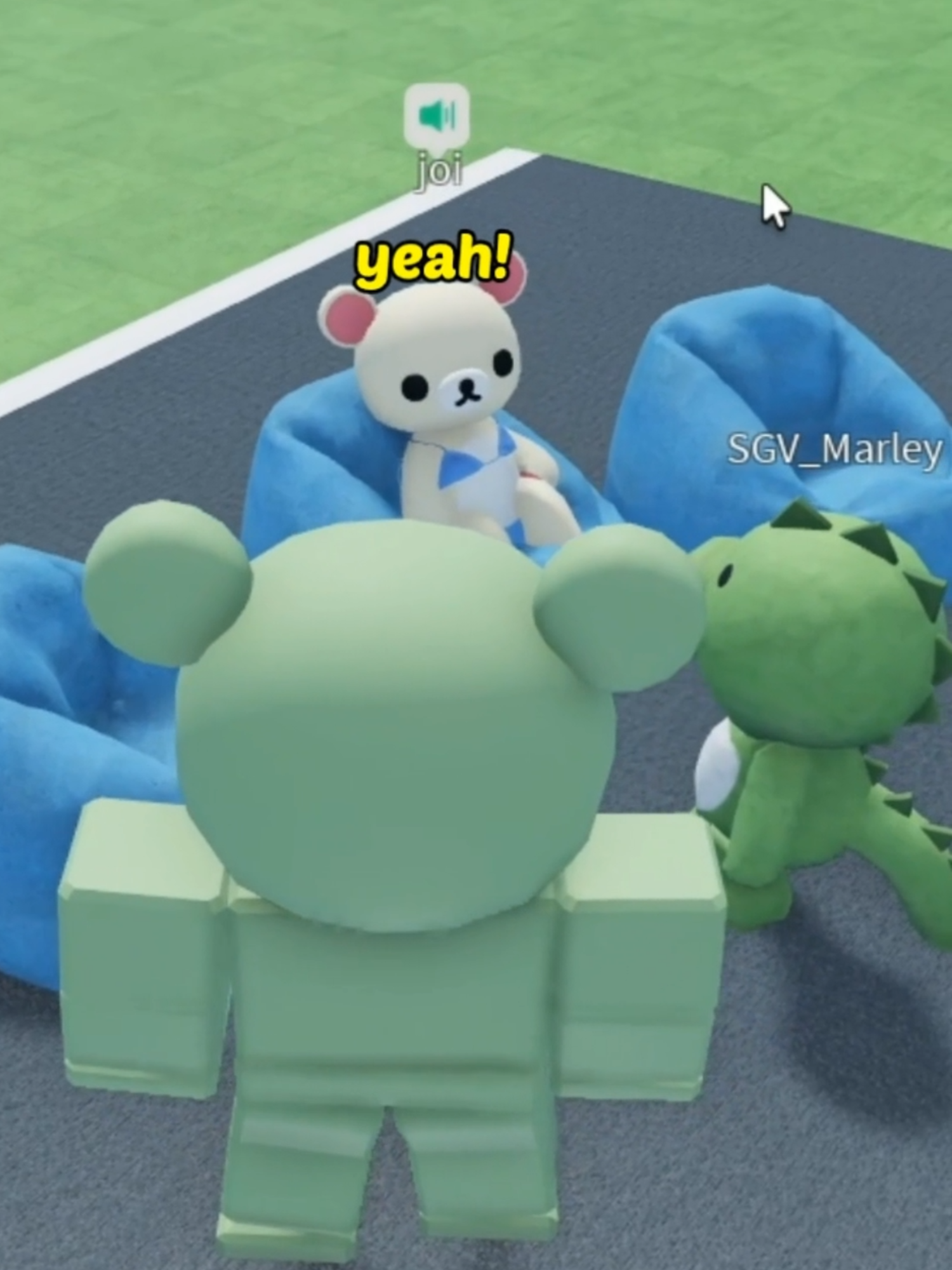 I introduced him to my most famous best friends on roblox! #roblox #robloxfyp #micup #robloxvc #robloxvoicechat