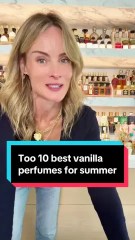 Top 10 best vanilla perfumes for summer #fragrancetiktok #perfumetiktok #perfumetok #vanillaperfume #vanillafragrance  
