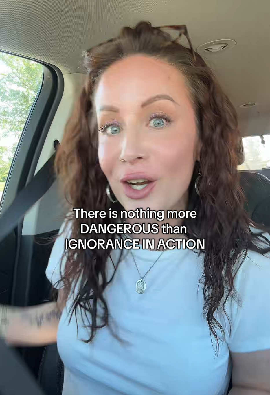She probably swims in sewer water too. 