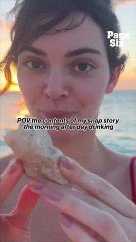 Nothing more terrifying than watching your Instagram Story the morning after drinking all day 🫣 🎥: Kylie Jenner/TikTok