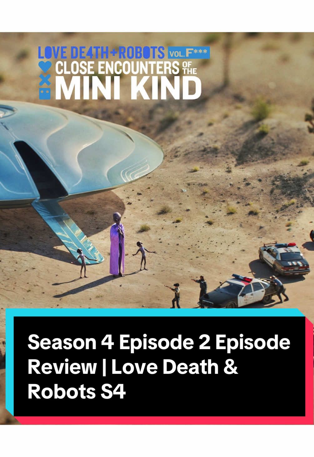 Close Encounters of the Mini Kind was… Interesting. #lovedeathandrobots #closeencountersoftheminikind #fypシ #netflix 