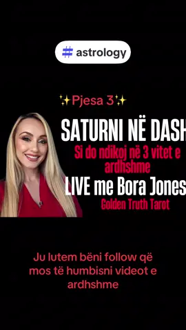 Saturn in Aries: What the Next 3 Years Mean for You 🔮✨ #foryou #fyp #shqiptaretneperbote🇦🇱🌍 #goldentruthtarot  #SaturnInAries   #Astrology2025   #SpiritualGuidance   #ZodiacUpdates   #CosmicEnergy   #AstrologyTikTok   #TarotCommunity   #IntuitiveMessages     #SpiritualAwakening   #PlanetaryShift   #3YearForecast   #EnergyUpdate  #SaturniNeDash   #AstrologjiaShqip   #UdhëzimeShpirtërore   #ParashikimeKozmike   #EnergjiUniversale     #ZgjimShpirtëror   #AstrologeShqiptare   #MesazheIntuitive   #Parashikim2025   #3VitetEVijim  