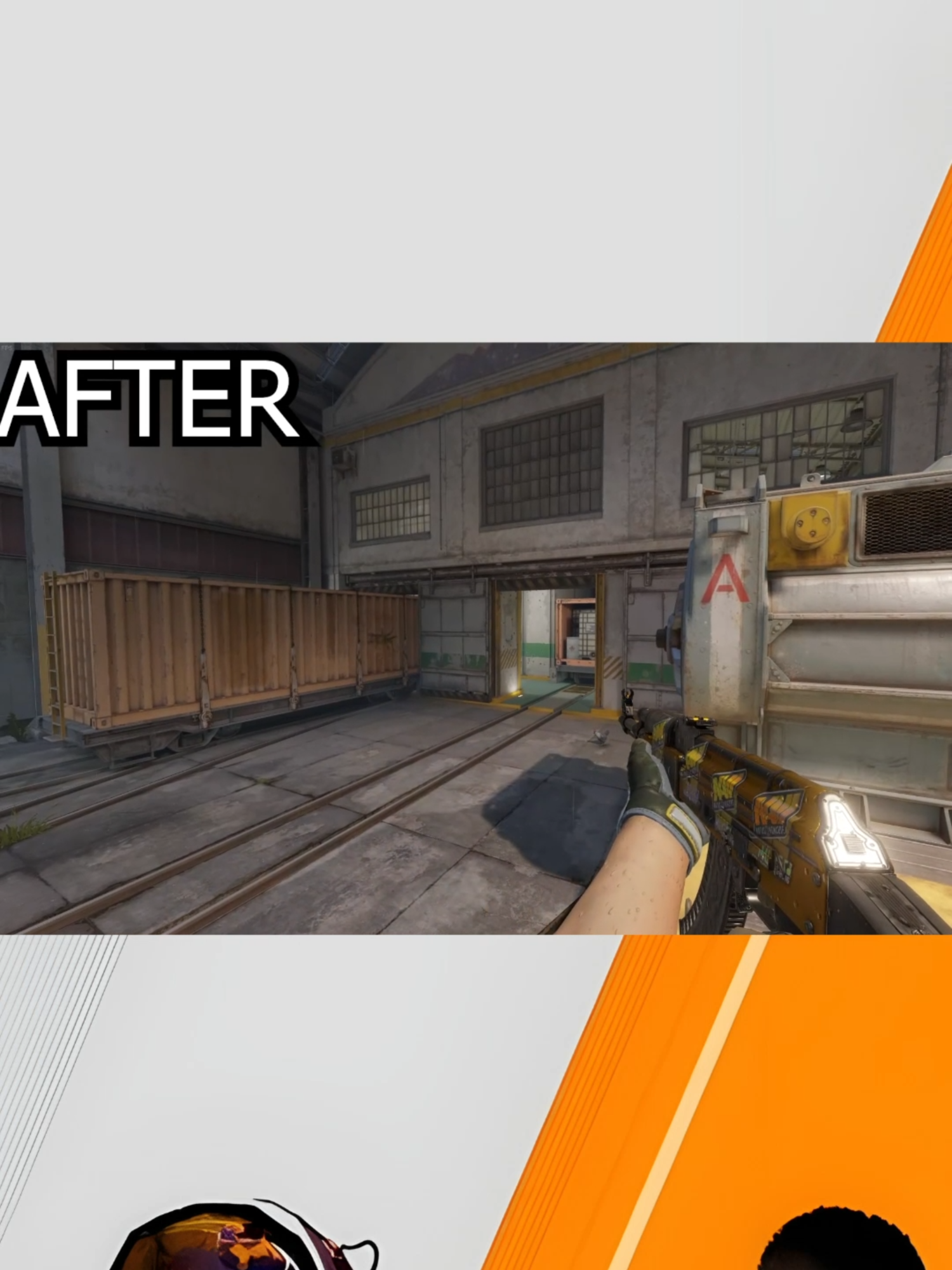 AK-47 sound before & after the new CS2 update #counterstrike2 #cs2update #cs2 #counterstrike