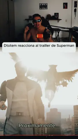 Dtotem viendo al NUEVO SUPERMAN por primera vez 😳🛸 #Superman #trailer #reaccion #dtotem #paratiiiiiiiiiiiiiiiiiiiiiiiiiiiiiii