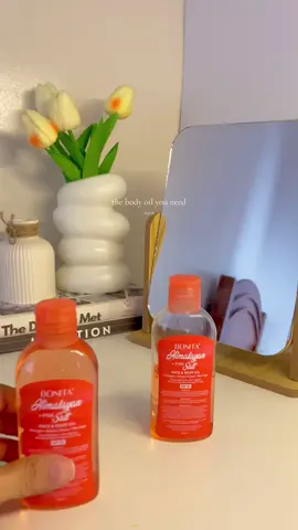 Bonita himalayan pink salt oil ✨#bonita #bonitapinkoilsaltforfaceandbody #bonitahimalayanpinksaltoil #bodyoil #organicbodyoil #bonitahimalayanoilspf30 