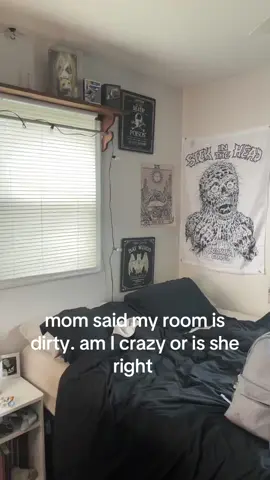 don’t come for me I’m used to her telling me this and I think i’m in denial #fyp #dirtyroom #fypシ 