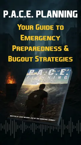 P.A.C.E Planning: Your Guide to Emergency Preparedness & Bugout Strategies. #survival #Preparedness #prepper #PACE #emergency 