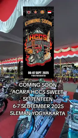 info dulur aspal yogyakarta kembali memanggil acara HCCS SLEMAN YOGYAKARTA 6-7 SEBTEMBER 2025 #hccs #hccsleman #cbjogja #cbjateng #acaracb #fyp 