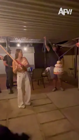 Swing and a hit 🥴 #afv #fail #funnyvideos