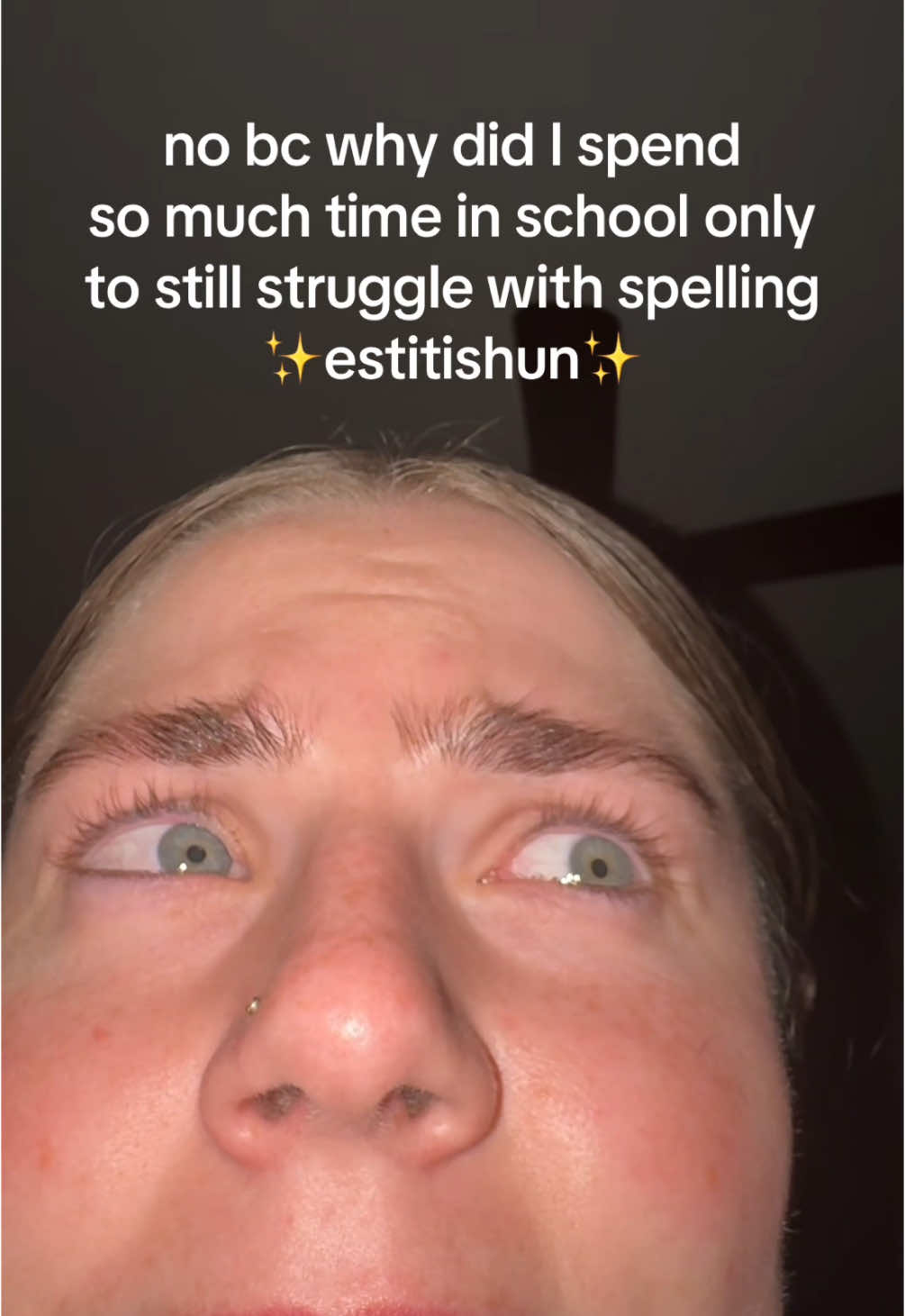 SPELLING AESTHETICICIAN IS HARD OKAY ??  #esthetics #aesthetics #esthetician #aesthetician #skintok #spelling #skin 