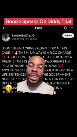 Boosie Badazz shared his thoughts and opinions on the Diddy trial.  #TyreakToldYou #Boosie #Diddy #DiddyTrial #Cassie #greenscreen 
