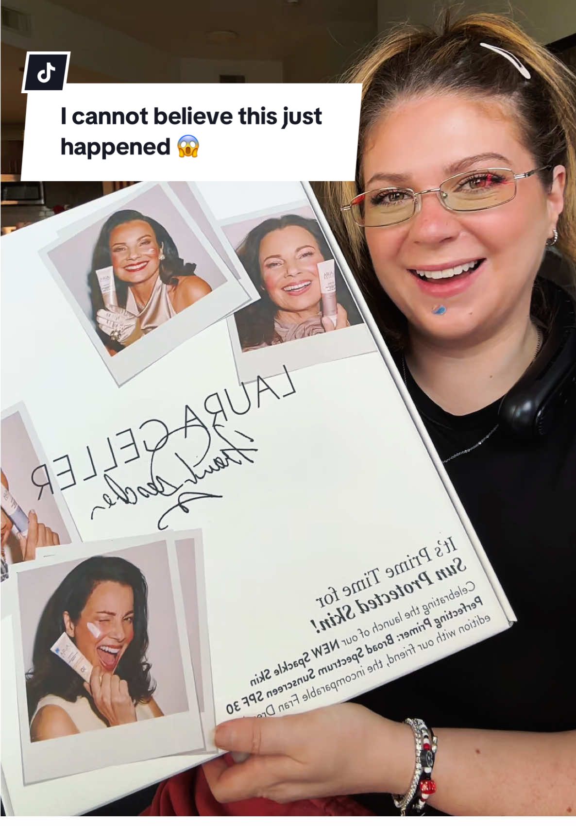 Still crying… I’ll never get over this 🥲 #lauragellerbeauty #laurageller #matureskinmakeup #matureskin #prunboxing @Laura Geller Beauty 
