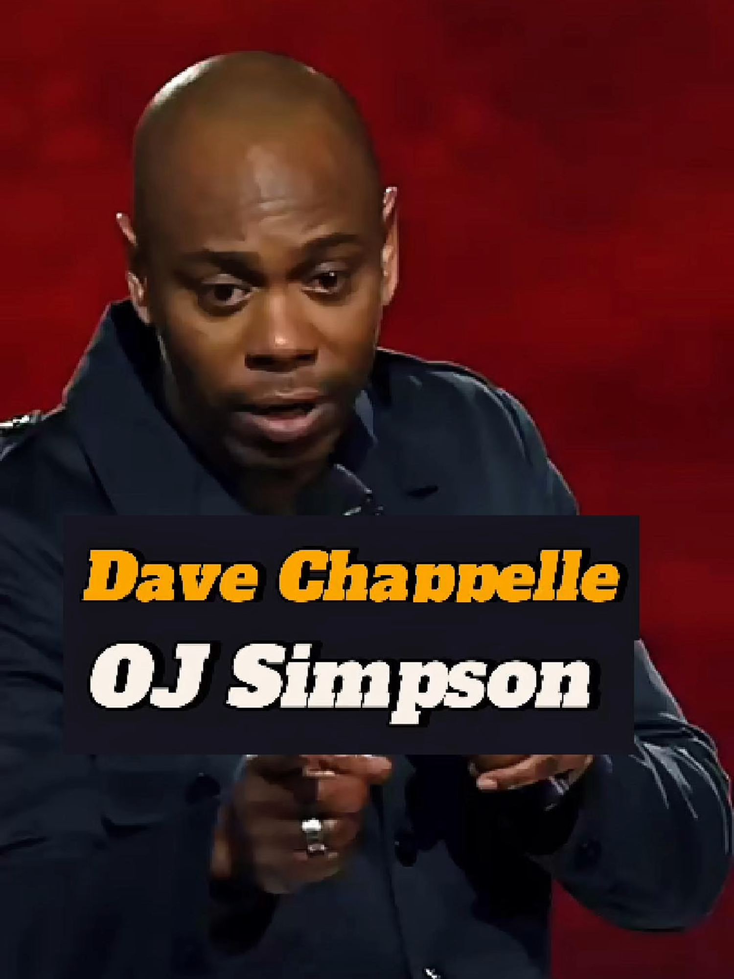 When Dave Chappelle meets OJ Simpson for the 3rd time 😂🎤 #davechappelle #standup #comedy #ojsimpson #funnyjokes #comedysketch #comedyking