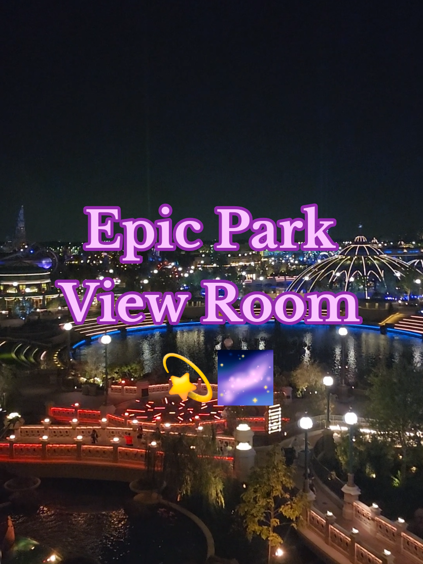It was breathtaking walking into our Helios hotel room to see the park through the window! 🌌  #epicuniverse #helioshotel #heliosgrand #epicuniverseatnight #supernintendoworld #ministryofmagic #isleofberk #howtotrainyourdragon #darkuniverse #monstersunchained #frankensteinsmonster #fyp #fy #universalstudios #universalstudiosorlando #universalheliosgrandhotel  @Universal Destinations 
