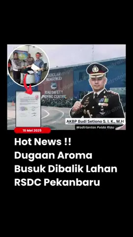 ⚠️MATERI BERITA & VIDEO EDIT ORIGINAL MILIK @mitratnipolri.riau ⚠️ DILARANG COPAS⚠️ Hot News !! Dugaan Aroma Busuk Dibalik Lahan RSDC Mitratnipolri.id || Pekanbaru (16/5/2025). Komplek RSDC merupakan Aset Barang Milik Negara (BMN) POLRI yang terletak di Jalan Pesisir Kelurahan Meranti Pandak Kecamatan Rumbai Pesisir Pekanbaru. Dalam komplek RSDC tersebut terdapat beberapa bangunan diantaranya: gedung Satpas 0914, gedung RTMC, gedung Satuan PJR sekaligus ruang uji simulator dan gedung sekolah mengemudi. Sekolah mengemudi RSDC berdiri pada tahun 2011. Sekolah mengemudi RSDC merupakan pihak ketiga dalam kata lain adalah perusahaan swasta yang menggunakan lahan aset BMN POLRI yang berstatuskan sewa lahan.  Berdasarkan aturan bahwa aset BMN POLRI baik itu berupa tanah dan atau bangunan yang digunakan oleh pihak ketiga wajib hukumnya bayar atau setor ke kas negara.  Dalam hal ini tidak sejalan dengan fakta di lapangan. Dimana sekolah mengemudi RSDC membayar sewa lahan ke Koperasi Ditlantas Polda Riau.  Hal tersebut sesuai dengan surat perjanjian sewa lahan SPK nomor: 01/SPK/RSDC/I/2018/PKU. Surat tersebut di tanda tangani oleh ketua Koperasi Ditlantas Polda Riau atas nama IPTU Kalpari dan turut disaksikan sekaligus ditandatangani oleh Wadirlantas Polda Riau tahun 2018 atas nama AKBP Roy Ardhya Candra S.I.K. Pasal 10 dalam surat perjanjian sewa lahan tersebut dinyatakan bahwa masa perjanjian berlaku hingga 20 tahun (tahun 2018 hingga tahun 2038) dengan besaran sewa setiap bulannya selama lima tahun pertama sebesar 7.875.000, dan lima tahun selanjutnya akan dikenakan kenaikan sebesar 5% setiap bulannya.  Kepada awak media Ketua koperasi Ditlantas Polda Riau periode 2018 mengatakan bahwa: 