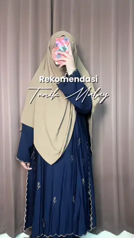 Cakep banget, cocok dipake lebaran idul Adha #hijab #hijabi #fashion #muslimah #OOTD #abaya #tunikmelayu #tunik 