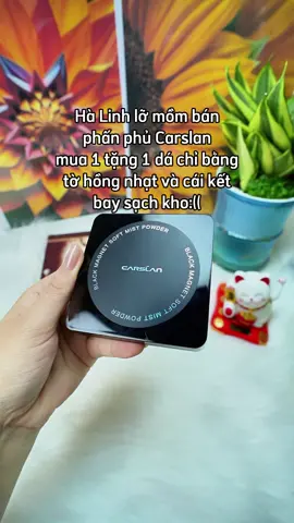 Phấn phủ trang điểm Carslan Kiềm soát dầu, Kiềm dầu giữ nền lâu #chamsoccothe #duongda #skincare #makeup #xuhuong