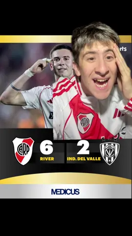 IG : Rodrizurita1  🤯🇦🇷⚪️🔴 #copalibertadores #riverplate #independientedelvalle #argentina #rodrizurita 