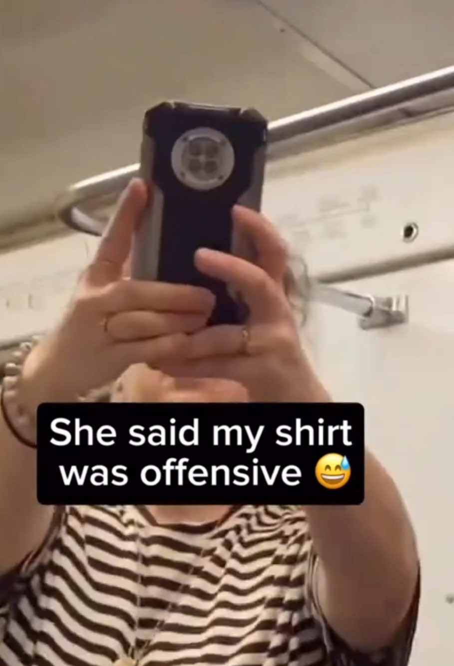 You can wear this shirt in public 😇#tiktok #viral #tiktokshop #tshirt #boobinspector #memeshirt #memecat #catshirt 