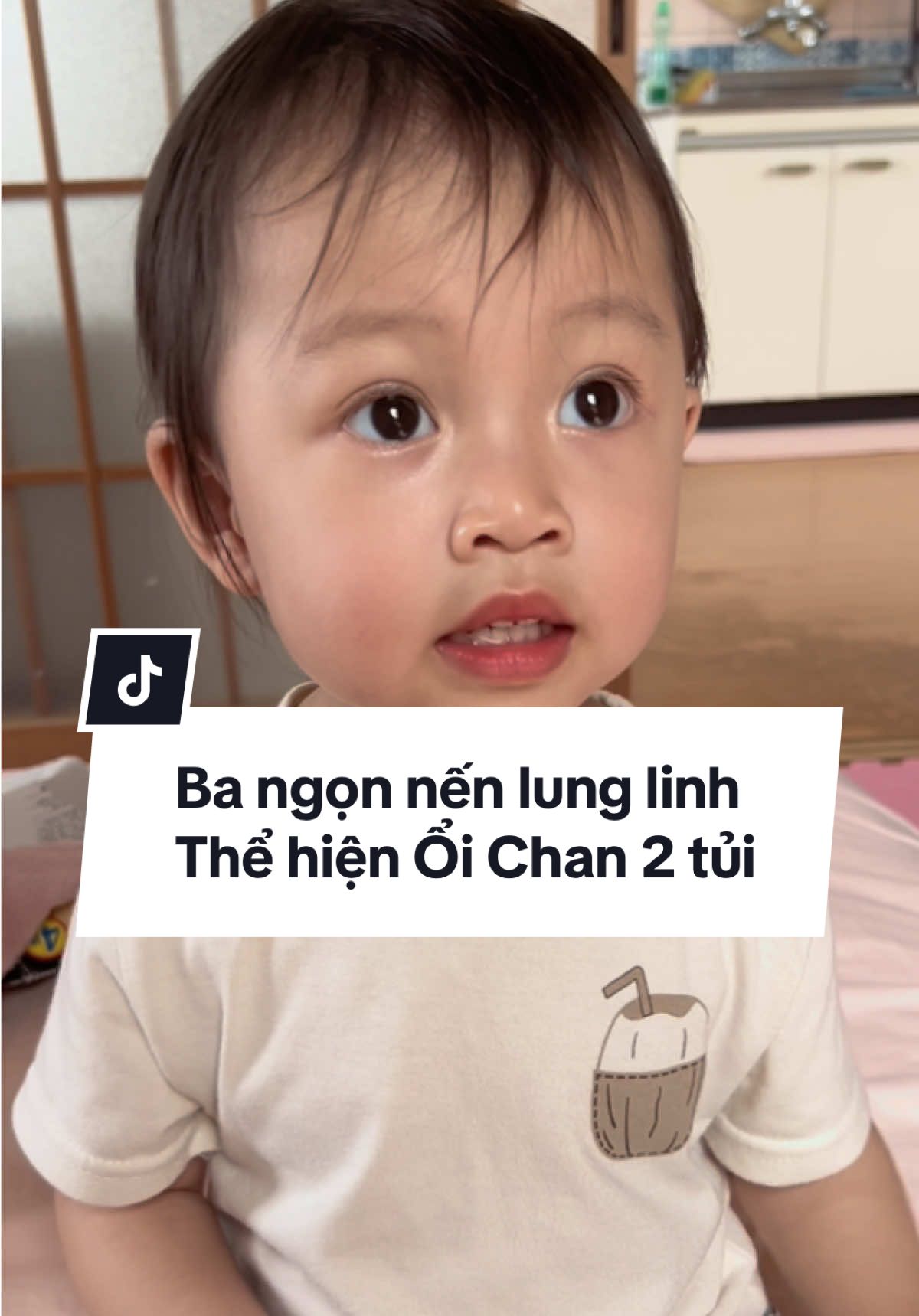Ba ngọn nến lung linh   Ổi Chan 2 tuổi. Gia đình mãi yêu em- Em bé của mẹ 🫶🏻