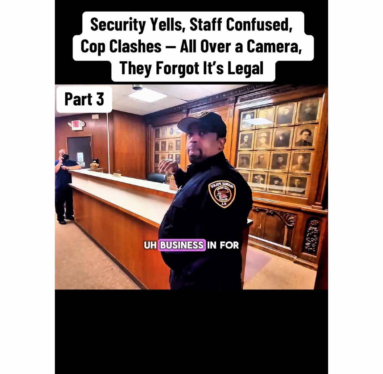 Security Yells, Staff Confused, Cop Clashes — All Over a Camera, They Forgot It’s Legal #cops #copsoftiktok #law #id #viral #trending #usa 
