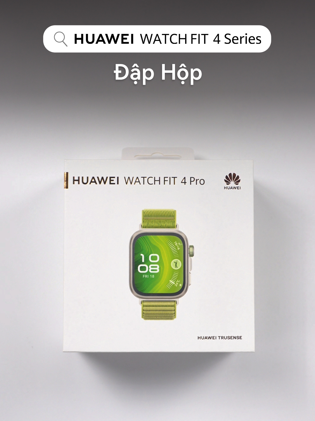 💪Đập hộp HUAWEI WATCH FIT 4 Pro phiên bản Xanh lá 🔥 #HUAWEI #HuaweiMobile #HUAWEIWATCHFIT4Series