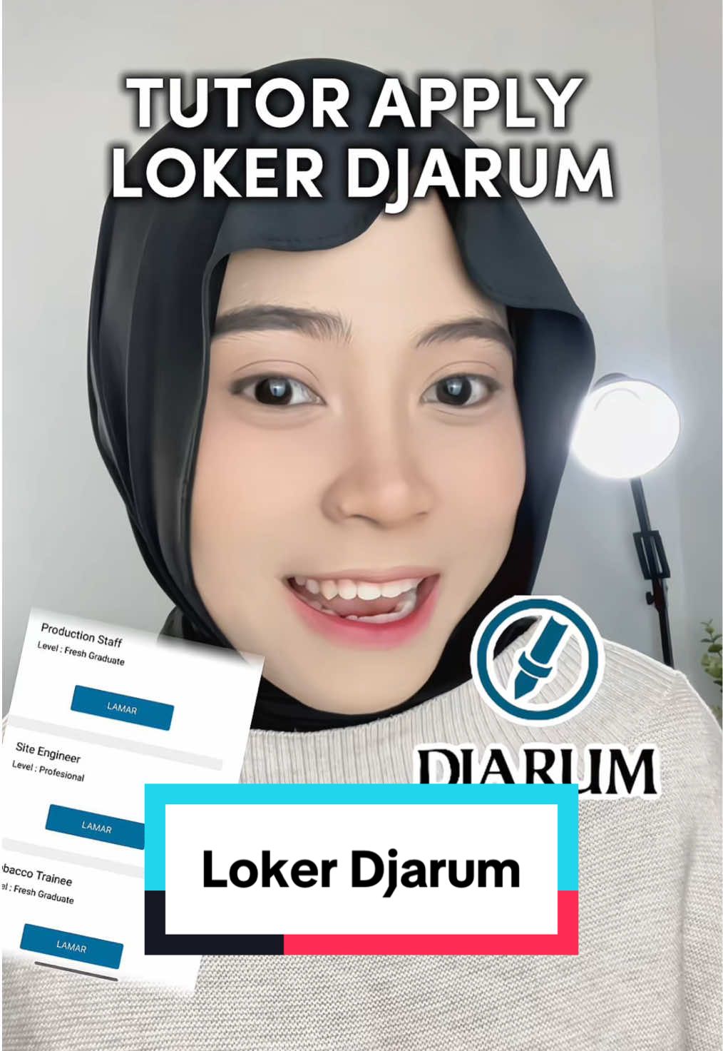 Cek buruan website career djarum, mereka ada lowongan yang dibuka, salah satunya staff produksi pabriknya. Cara apply nya udah aku kasih tutorial di VT yaa! Bisa kamu praktekan! #jobseeker #jasacv #ownerwova #djarum #djarum76 #djarumkudus #tutorial #tutor #tipsandtricks #lowongankerja #lokerpabrik #loker 