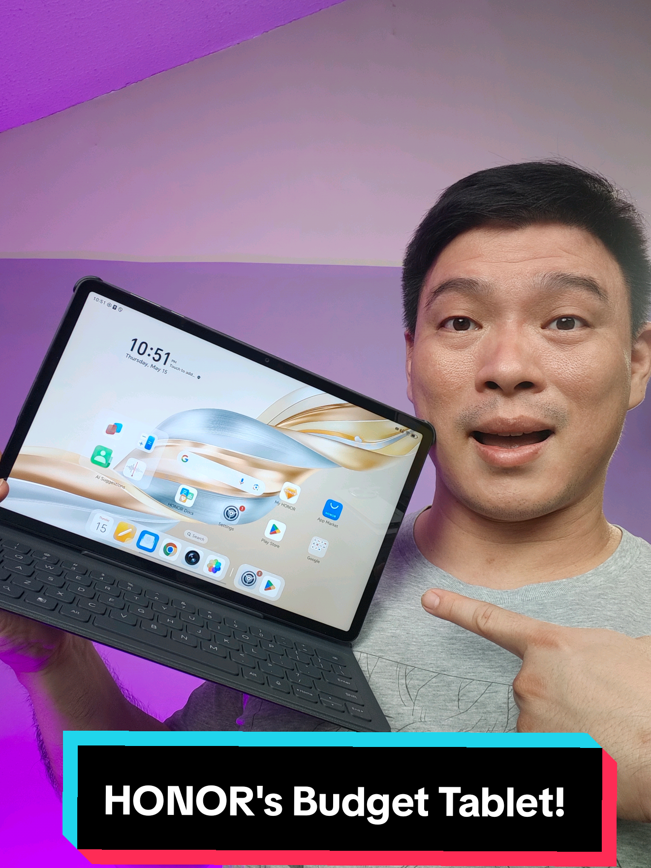 eto na pinaka budget friendly na table ni HONOR. The Pad x9a. #gadgetsidekick #honorpadx9a  @honorphilippines 