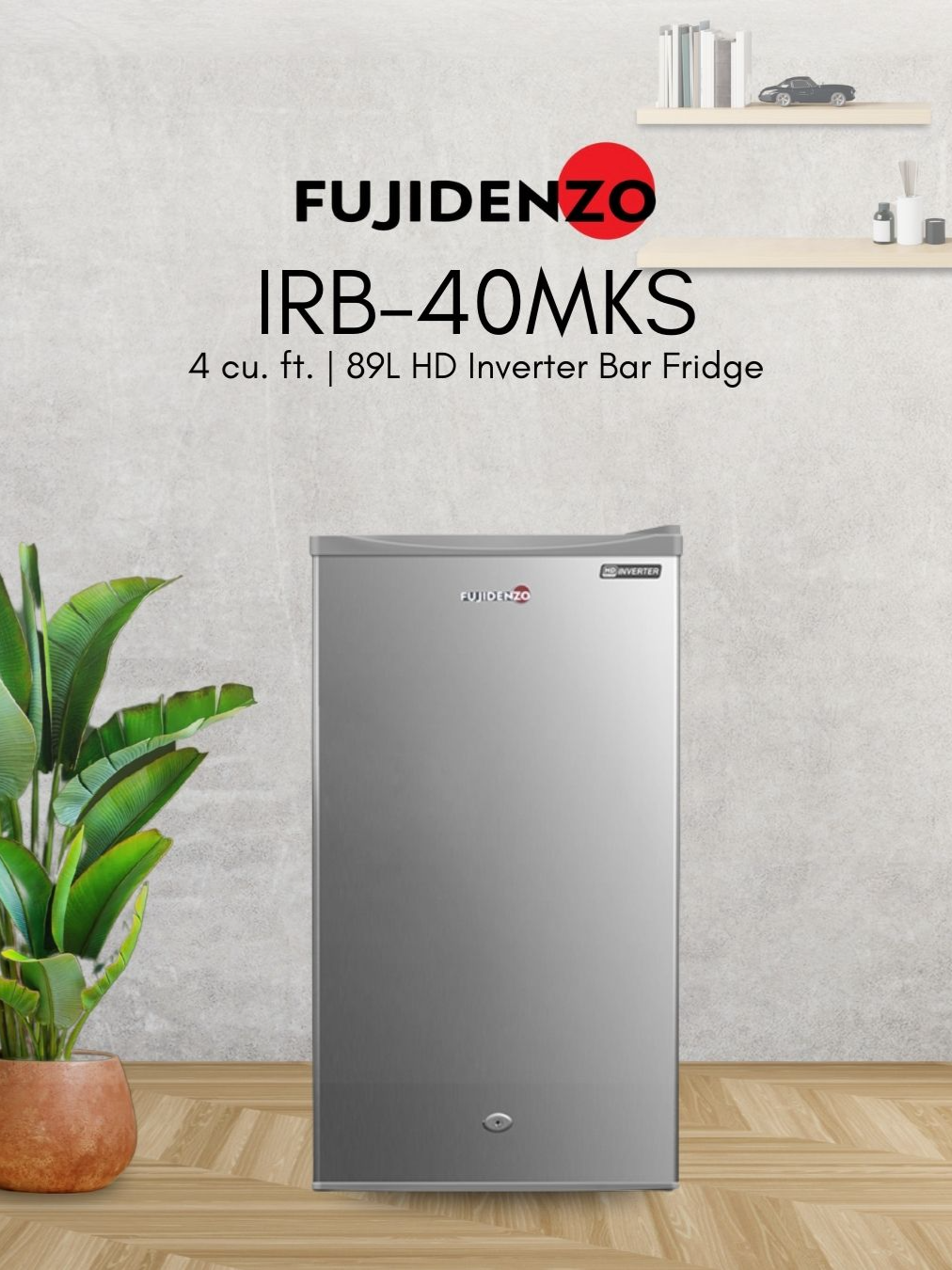 The world’s first HD Inverter Bar Fridge by Fujidenzo! 💙 4.0 cu. ft. of compact power ideal for  condos, apartments, hotels, and even hospitals. Energy-saving. Stylish. Built for your lifestyle. ✨ #Fujidenzo #FujidenzoXTiktok #QualityAboveAll #HomeAppliances #Appliances #appliances #homeappliances #homeimprovement #barfridge #BarFridge