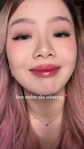 Ringan bet ga berasa pake apa apa😚 #liptint #ombre #bestombre 