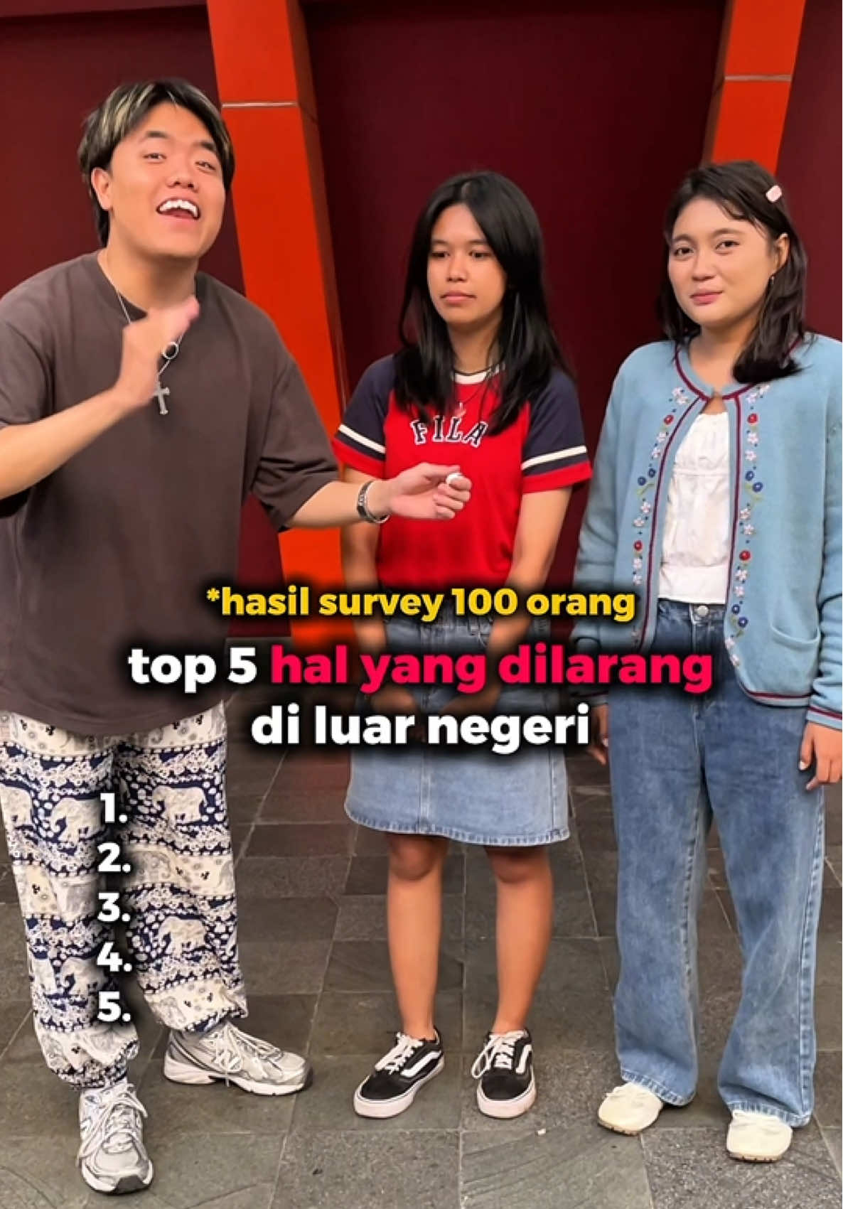 ada yang bisa nebak nomor ke 3? 😏 #Top5Fannes 