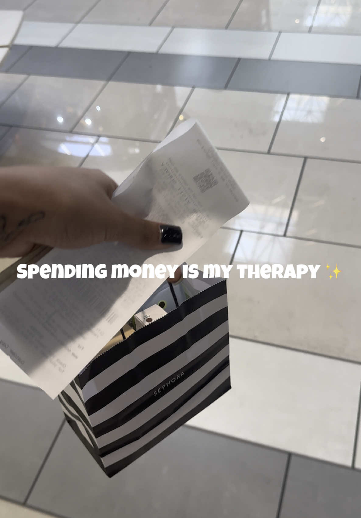 Retail therapy still counts as therapy btw !