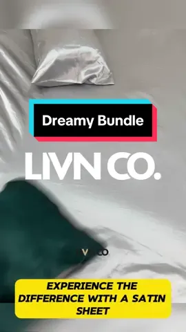 They’re not just cozy, but also ✅reduce damage-causing friction. #LIVNCO #LIVNCOforall #tiktokshop #cozy #bedding #HomeRefresh #deals #comfort #beddingsets #luxury #bedroom #satin #satinsheets 