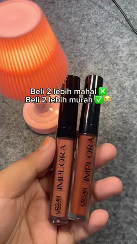 Coba deh bagus bgt #ombrelips #implora #imploraurbanlipcream #fyp 