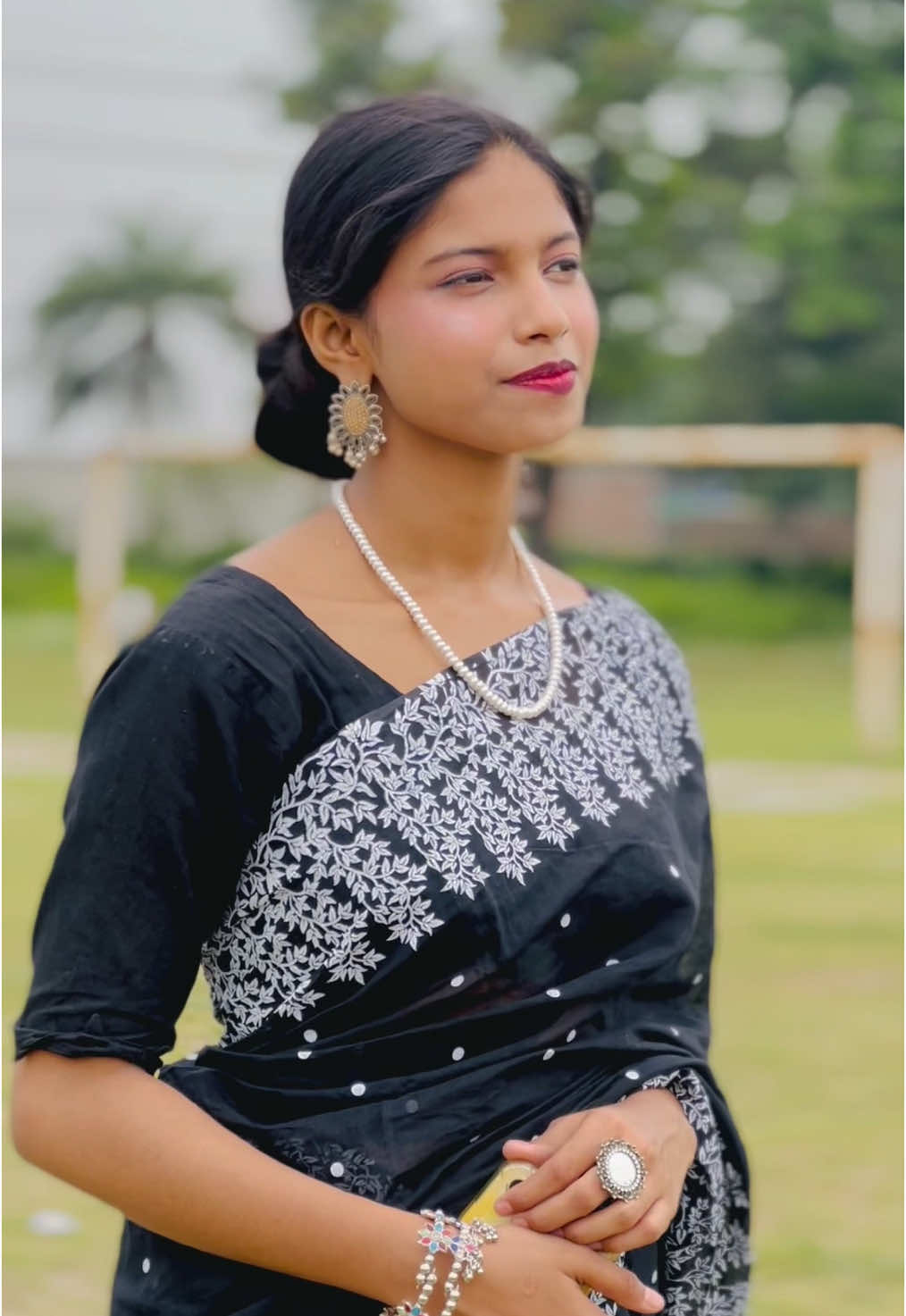 sari form:@athaya sari fashion #foryou #trending 