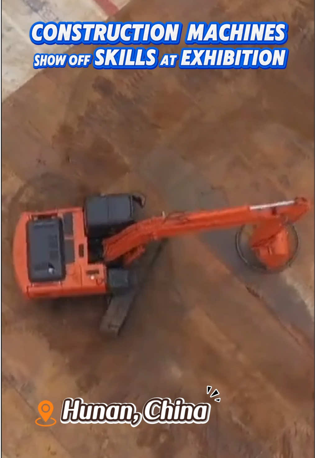 #Construction #Machines Show off Skills at #Exhibition in #China #fyp #fypシ #chinatiktok #likechina #tech #Innovation #Hunan #Changsha