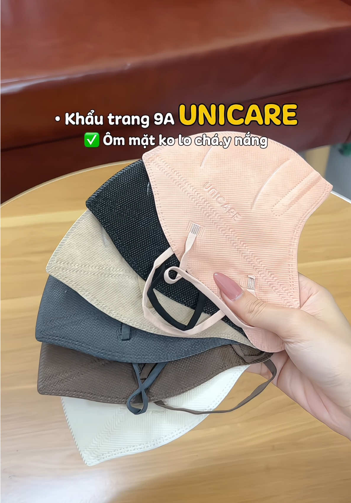 Khẩu trang này ko lo cháy nắng lun 🌞😍🌟 #khautrangunicare #khautrang9a #khautrang #review #minnriviu #muataitiktok 