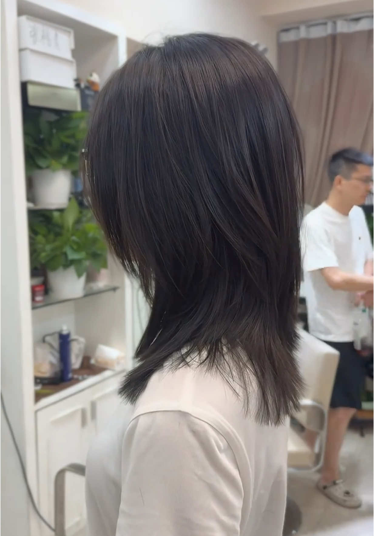 Layer đuôi cá lỡ #layerduoica #tocduoica #layermullet 