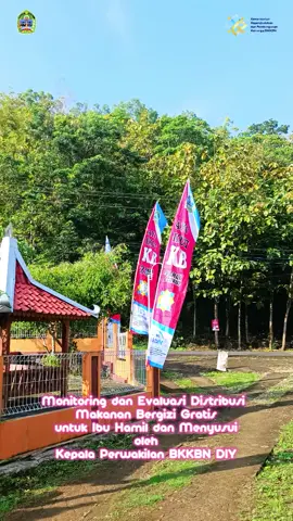 Monitoring dan Evaluasi Distribusi Makanan Bergizi Gratis untuk Ibu Hamil dan Menyusui oleh Kepala Perwakilan BKKBN DIY #bkkbn #CapCut 