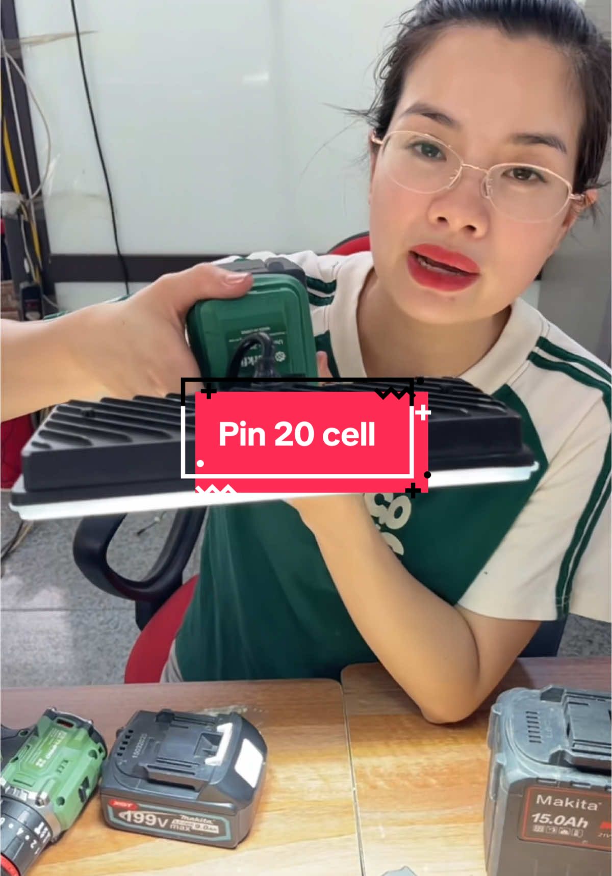 Pin 20 cell #thanhmai92 #cokhi #pin20cell 