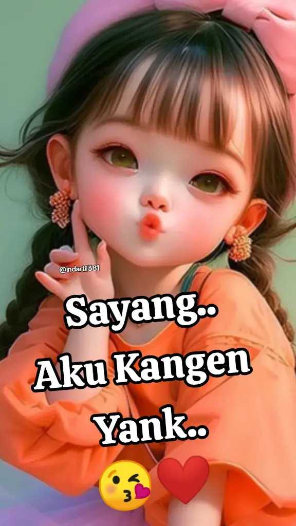 #sayang aku kangen yank..😘❤️  ASeeek..asek kangen..💃🏻🤣🤭  #fypviral #quotes #storykata #❤️ #lovestory #storywa #storytime #masukberanda #fouryoupage #fyp #fyp #fyp 