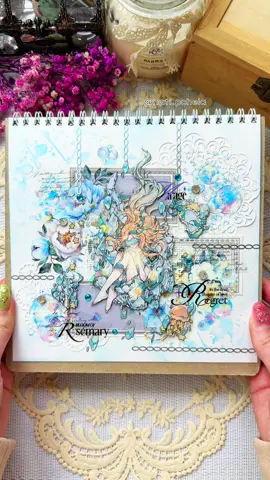 Under the water🫧 I wanted to make a lot of details. I like it, it's pretty cute🩵 #relaxingvideos #asmrtiktok #natipchela #crafting #asmrvideo #asmrjournal #scrapbookwithme #scrapbooking #journalwithme #journalspread #scrapbookasmr #journaling #асмр #junkjournal 