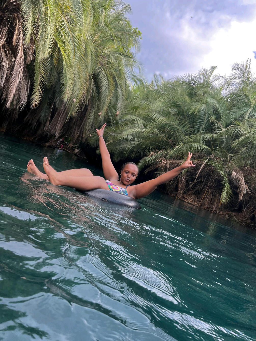 Kikuletwa Hot Springs—also known as Chemka or Maji Moto—is a hidden oasis nestled in the semi-arid landscape between Arusha and Moshi in northern Tanzania.   The water maintains a pleasantly warm temperature of around 27°C (81°F), making it perfect for swimming and relaxation. #letswonderexpeditions #arushatanzania #traveltiktok #adventure #kikuletwahotsprings #foryoupage 