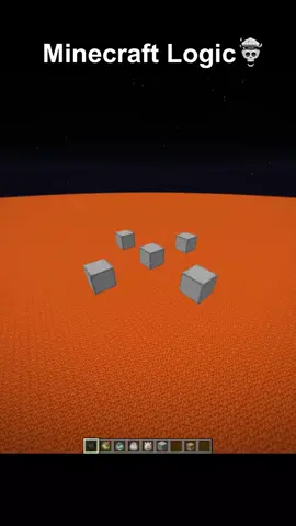 Minecraft logic #minecrafter #Minecraft #minecrafts #minecraftlogic #minecraftmemes 