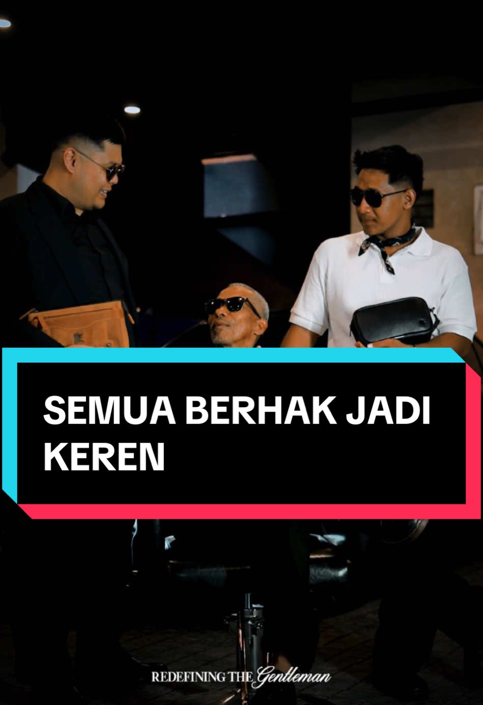 Semua berhak jadi gentleman #makeover #style #gaya #beforeandafter #pria 