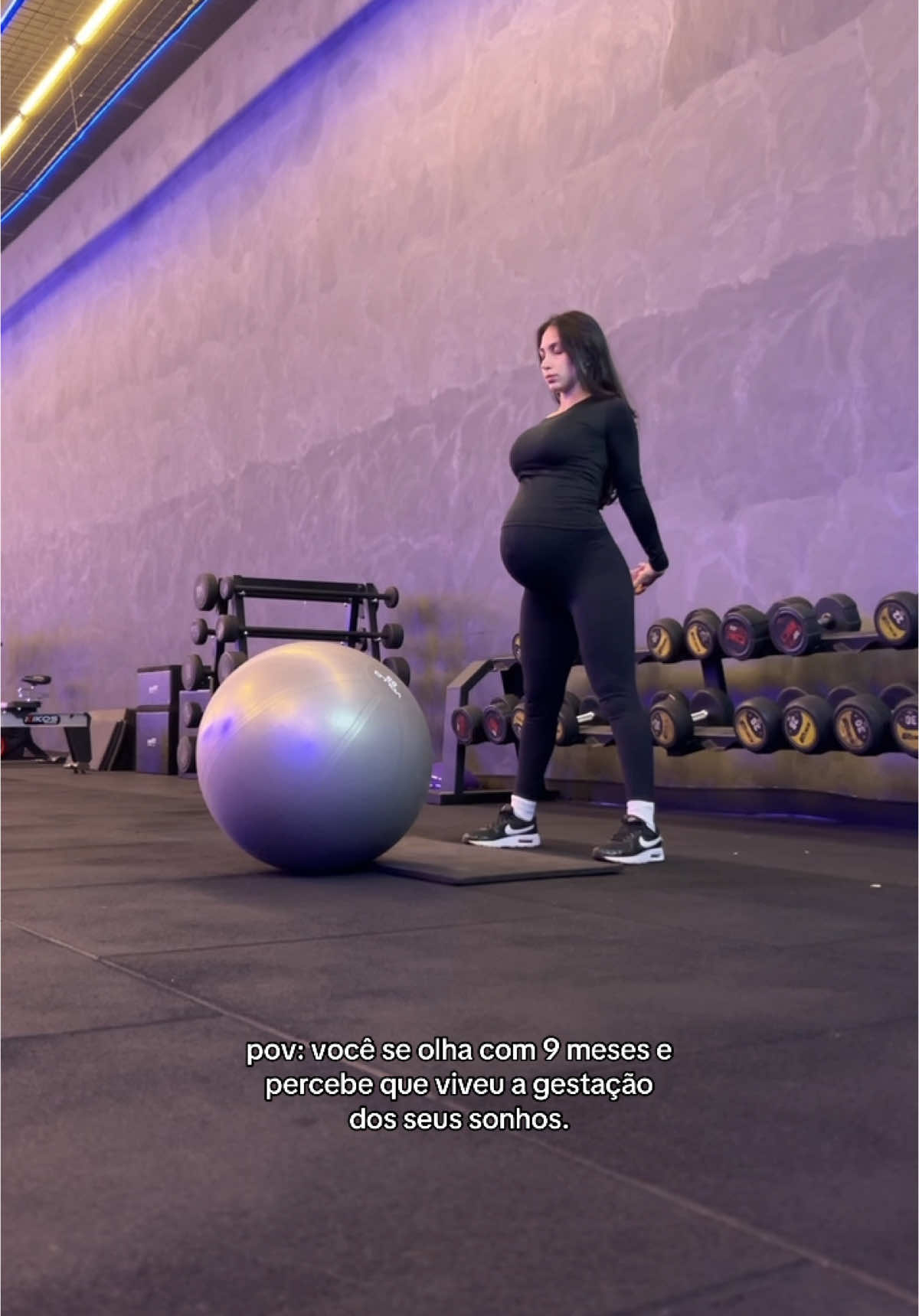 Nada como a sensação “era assim que eu imaginava” 🥹🤍 #gravida #gestante #novemeses #9meses #39semanas #fitmom #pregnant #maedemenino #pilates #musculação 